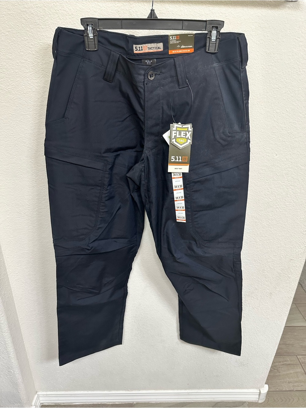 5.11 Tactical Black Cargo Flex Pants